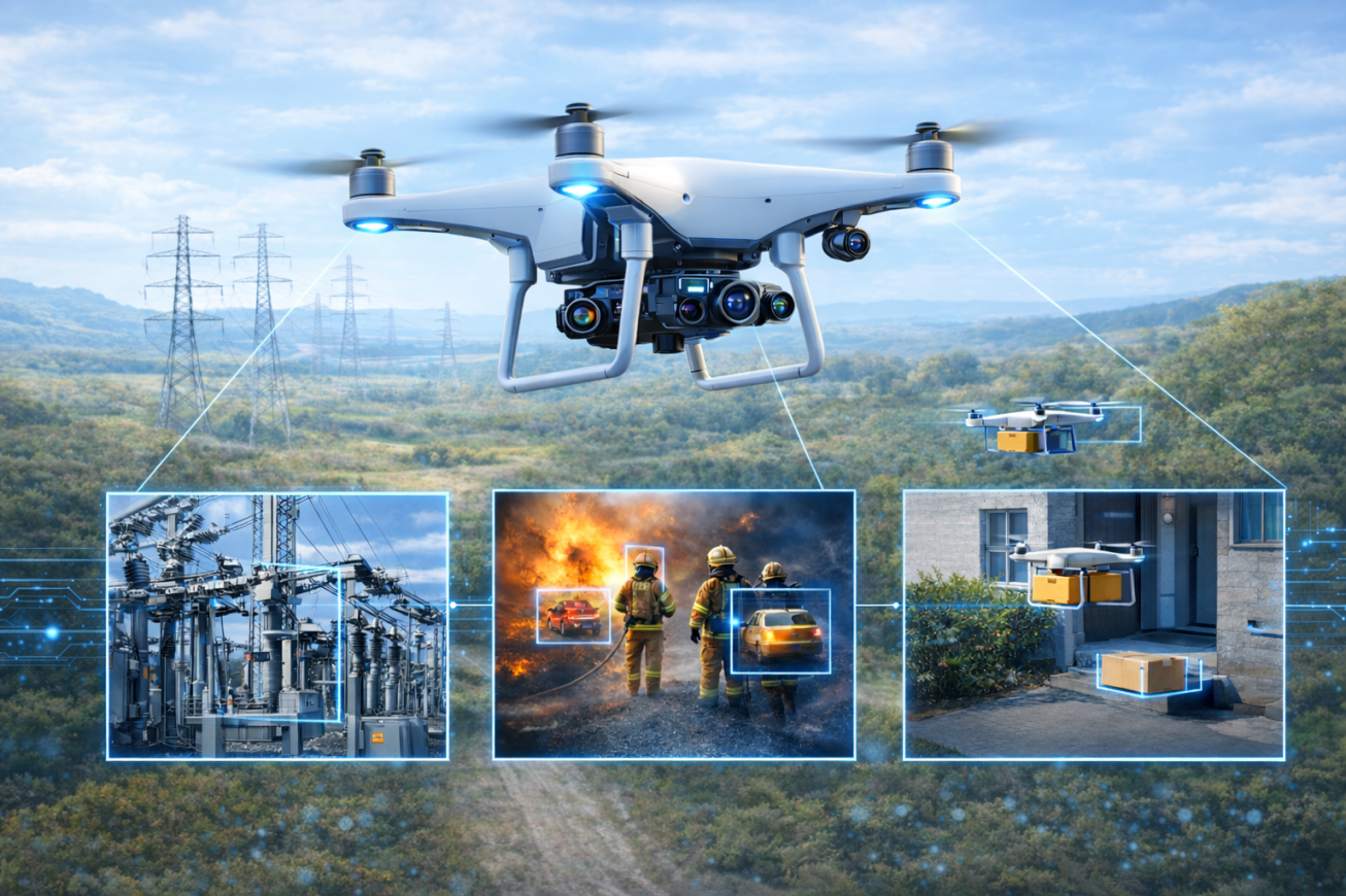 艾創科技布局智慧無人機應用 多影像AI技術打造新世代空中感知平台